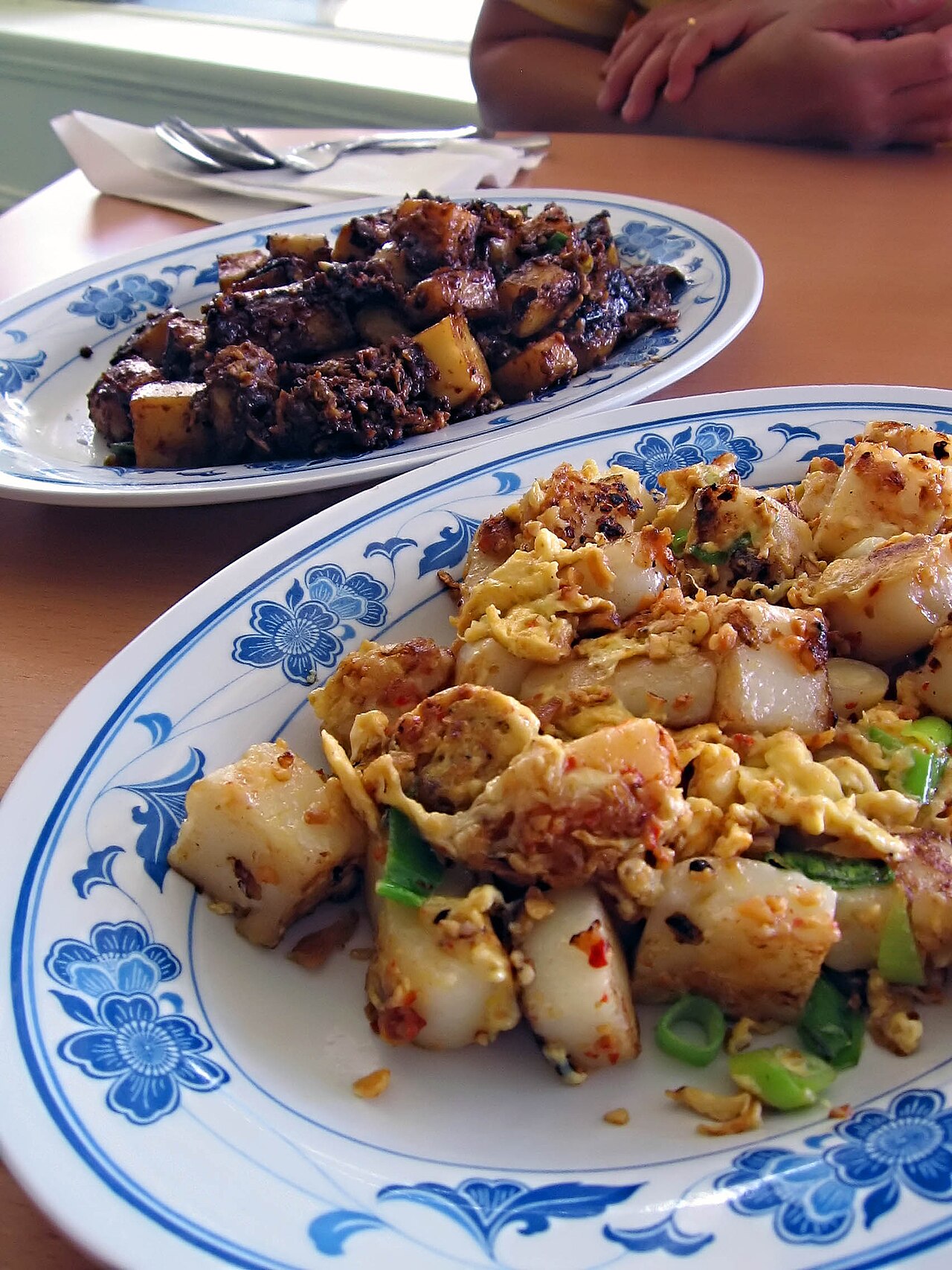 Fried carrot cake